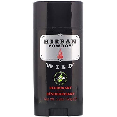 Herban Cowboy Wild Deodorant -- 3x2.8 Oz3
