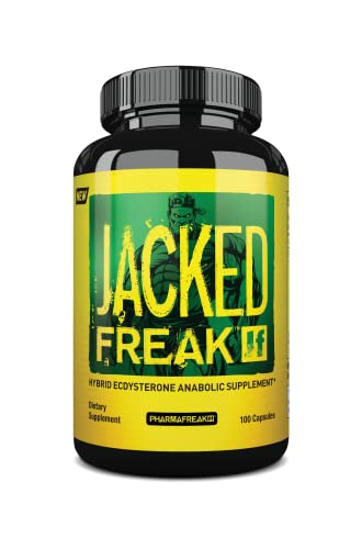 PHARMAFREAK Jacked Freak Ultimate Hybrid Ecdysterone Supplement for Men and Women, Increase Lean Mus