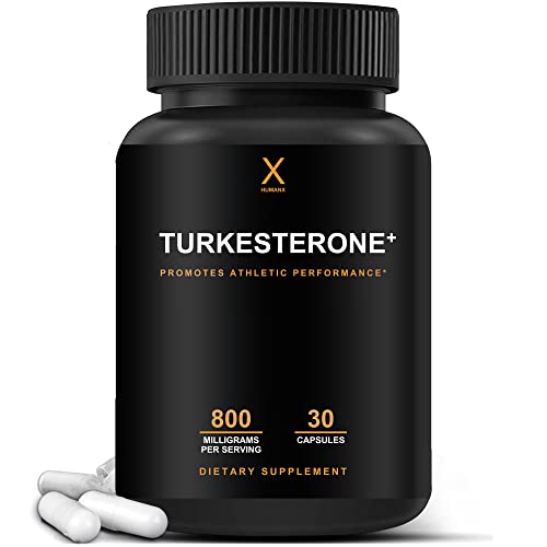 Turkesterone+ 800mg - USA Third Party Tested (Similar to Ecdysterone) for Muscular Development & Dyn