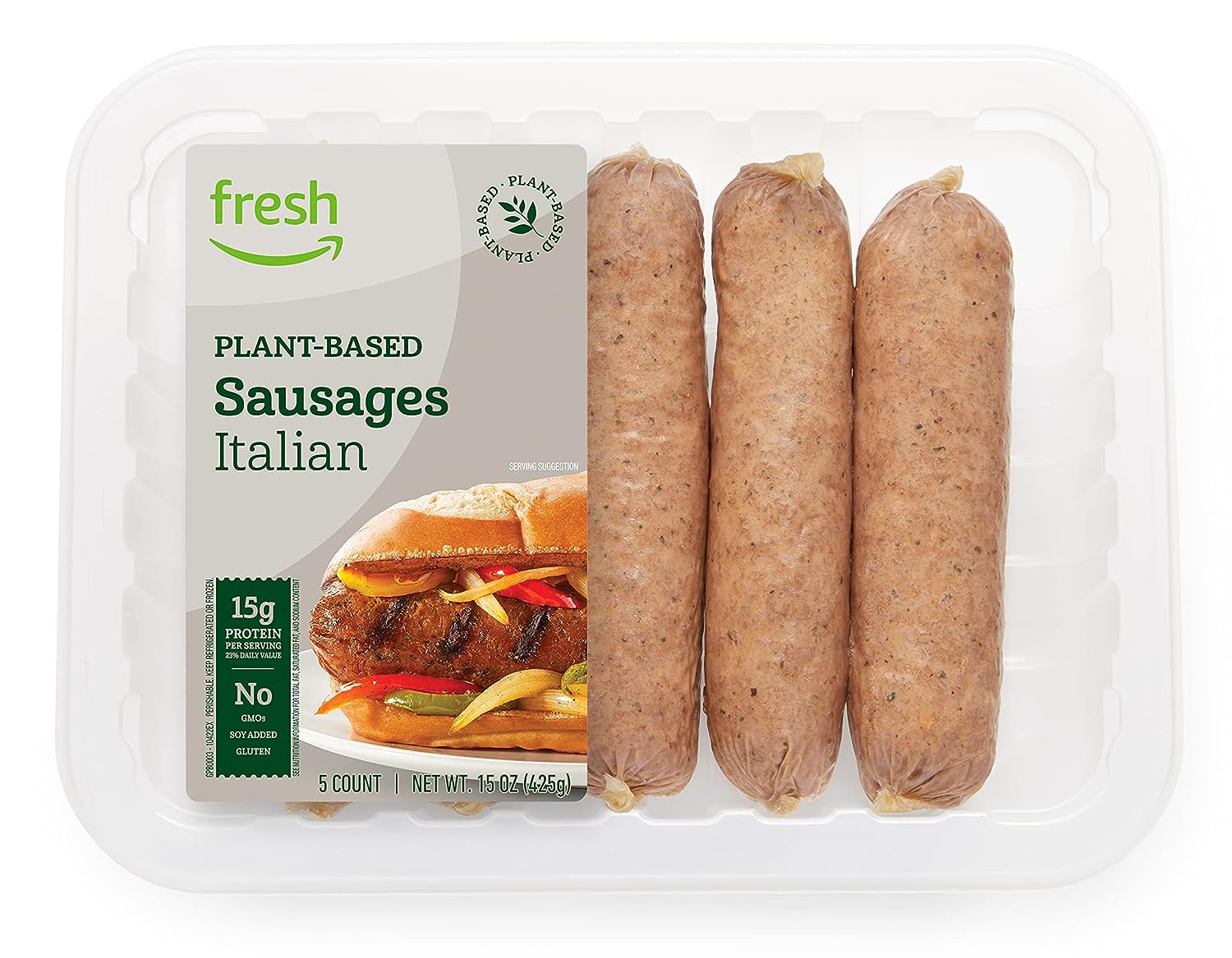 amazons fresh brand vegan italian sausage