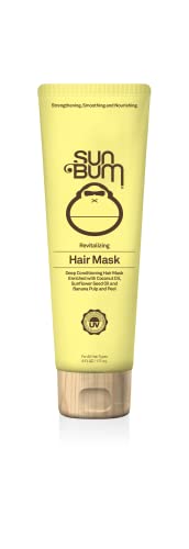 Sun Bum Revitalizing Deep Conditioning Hair Mask | Vegan and Cruelty Free Moisturizing and Restoring