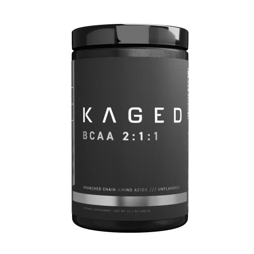 KAGED MUSCLE, Fermented BCAA Powder, Plant Based, Non-GMO, Supports Protein Synthesis, Vegan Friendl