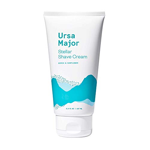 Ursa Major Natural Shave Cream | Non-irritating, Vegan and Cruelty-Free | Formulated for Men and Wom
