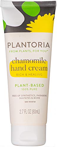 Plantoria Chamomile Hand Cream Plant Based | Therapeutic Healing Natural Vegan Pure Hand Balm | Hypo