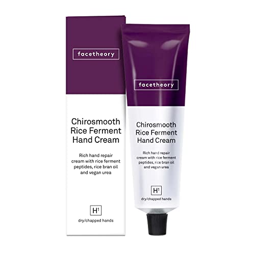 facetheory Hand Cream, Hand and Body Lotion for Dry, Chapped, and Cracked Skin, With Hyaluronic Acid