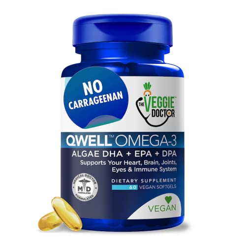 Omega 3 Better Than Fish Oil Supplements - Vegan Omega 3 - Omega 3 Fatty Acids Vegan DHA, DPA, EPA -